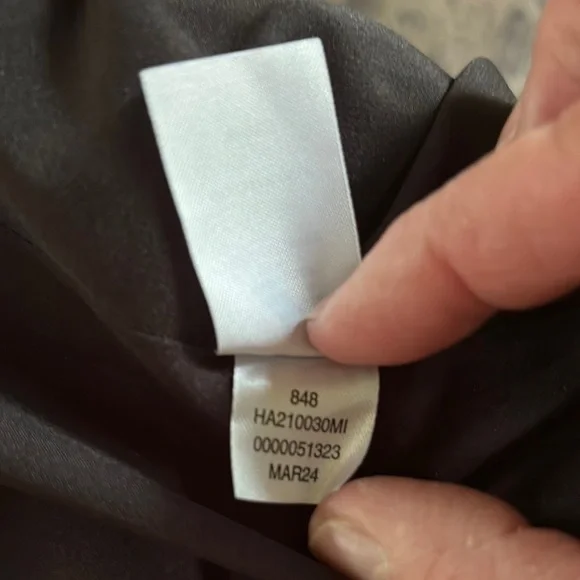 Halogen Black Women's Sleeveless Double-Breasted Trench Vest medium - Picture 7 of 16